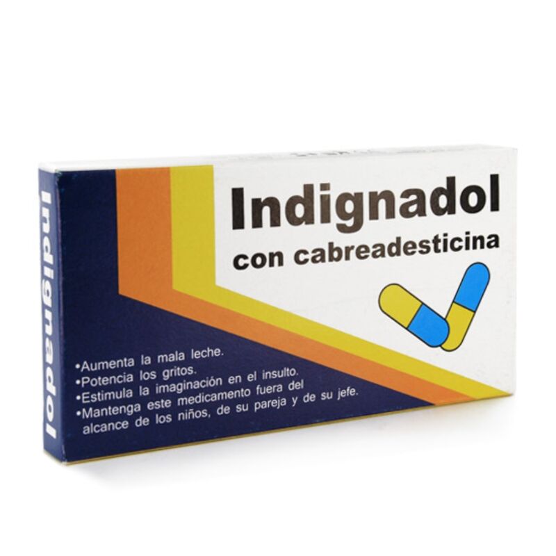 DIABLE GOLOSO - BOITE A MEDICAMENTS INDIGNADOL - Sensualia