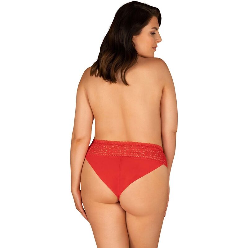 OBSESSIVE - BLOSS MINA PANTIES 4XL/5XL - Sensualia