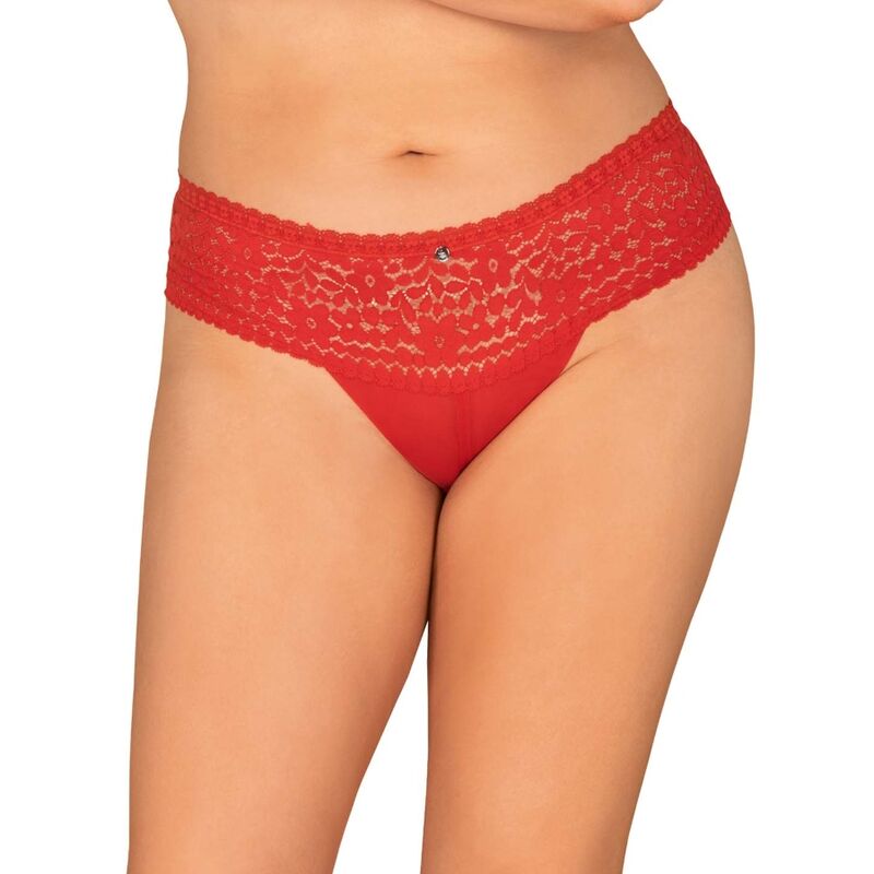 OBSESSIVE - BLOSS MINA PANTIES 4XL/5XL - Sensualia