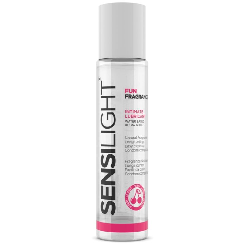 INTIMATELINE - LUBRIFIANT SENSILIGHT BASE D'EAU CERISE 60 ML - Sensualia