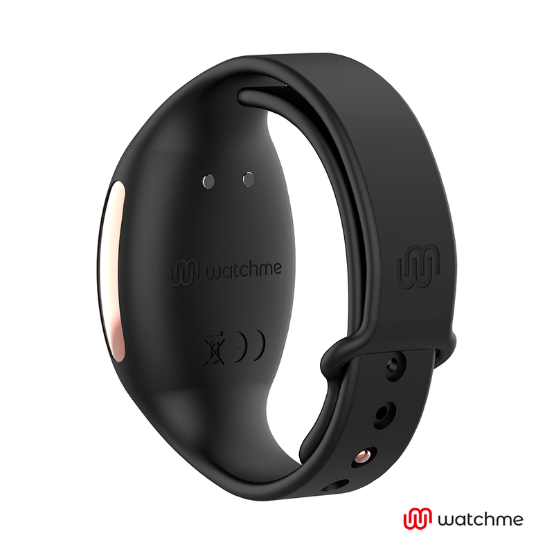 WATCHME - MONTRE À TÉLÉCOMMANDE À TECHNOLOGIE SANS FIL JET ET CUIVRE - Sensualia