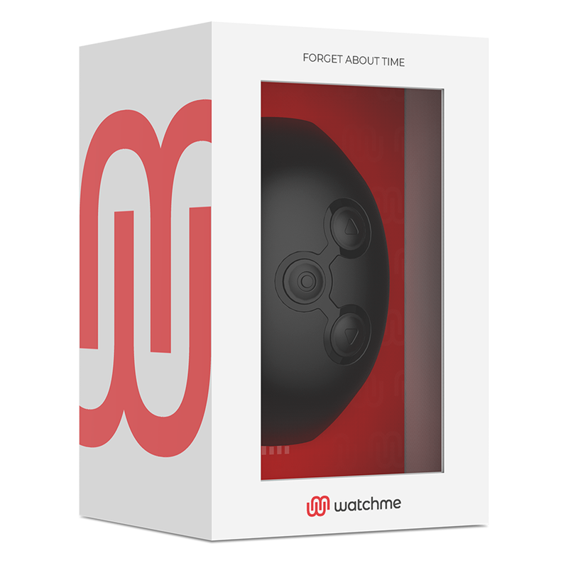 WATCHME - MONTRE À TECHNOLOGIE SANS FIL NOIR DE JAIS - Sensualia