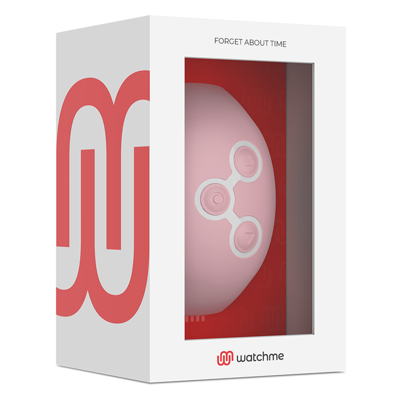WATCHME - MONTRE À TECHNOLOGIE SANS FIL ROSE TENDRE - Sensualia