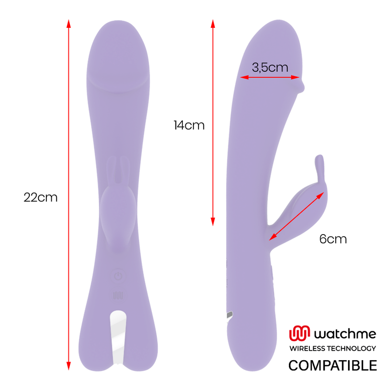 MR BOSS - AITOR RABBIT COMPATIBLE AVEC LA TECHNOLOGIE SANS FIL WATCHME - Sensualia
