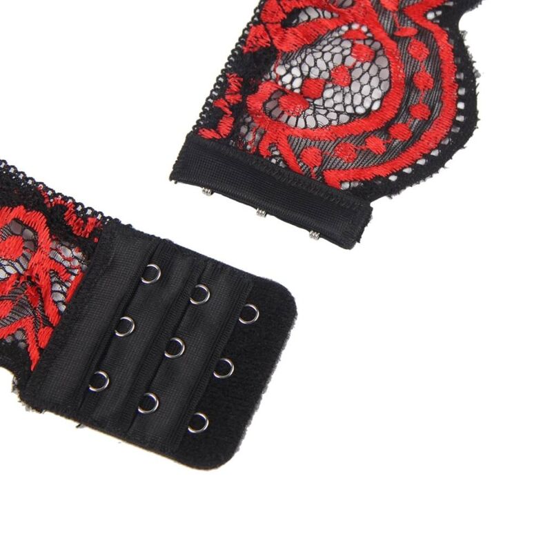 SUBBLIME - SET ENSEMBLE DEUX PIÈCES TOP ET CULOTTE EN DENTELLE S/M - Sensualia
