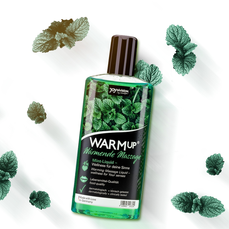 JOYDIVISION - WARMUP GEL DE MASSAGE CHAUFFANT MENTHE 150 ML - Sensualia