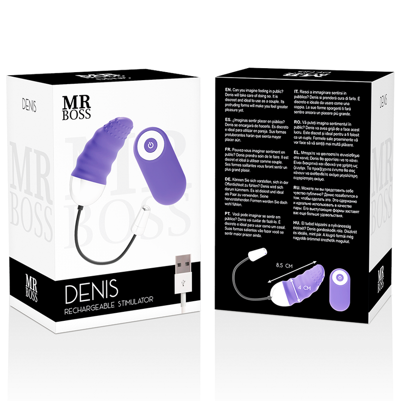 MR BOSS - TÉLÉCOMMANDE DENIS EGG - Sensualia