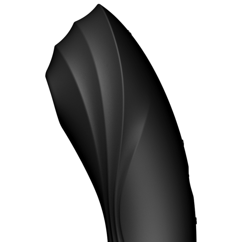 SATISFYER - STIMULATEUR ET VIBRATEUR CURVY TRINITY 4 NOIR - Sensualia