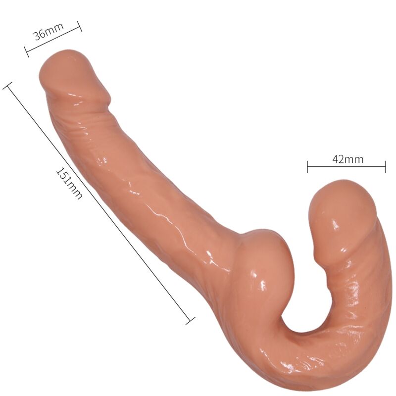 BAILE - GODE DE ULTRA PASSIONNÉE AVEC HARNAIS SANS SUPPORT - Sensualia
