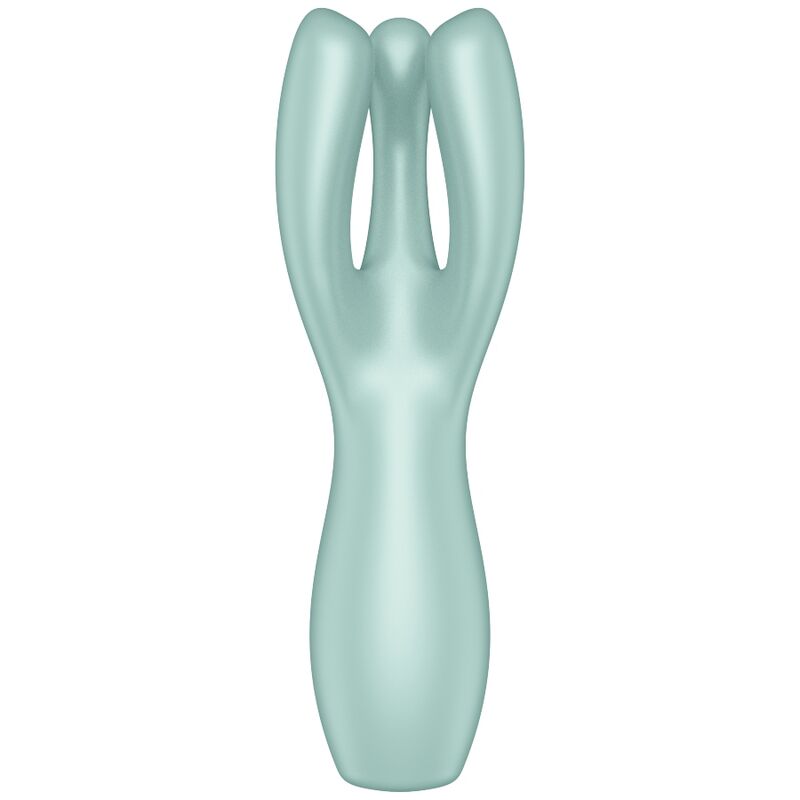 SATISFYER - VIBRATEUR THREESOME 3 ROSE - Sensualia