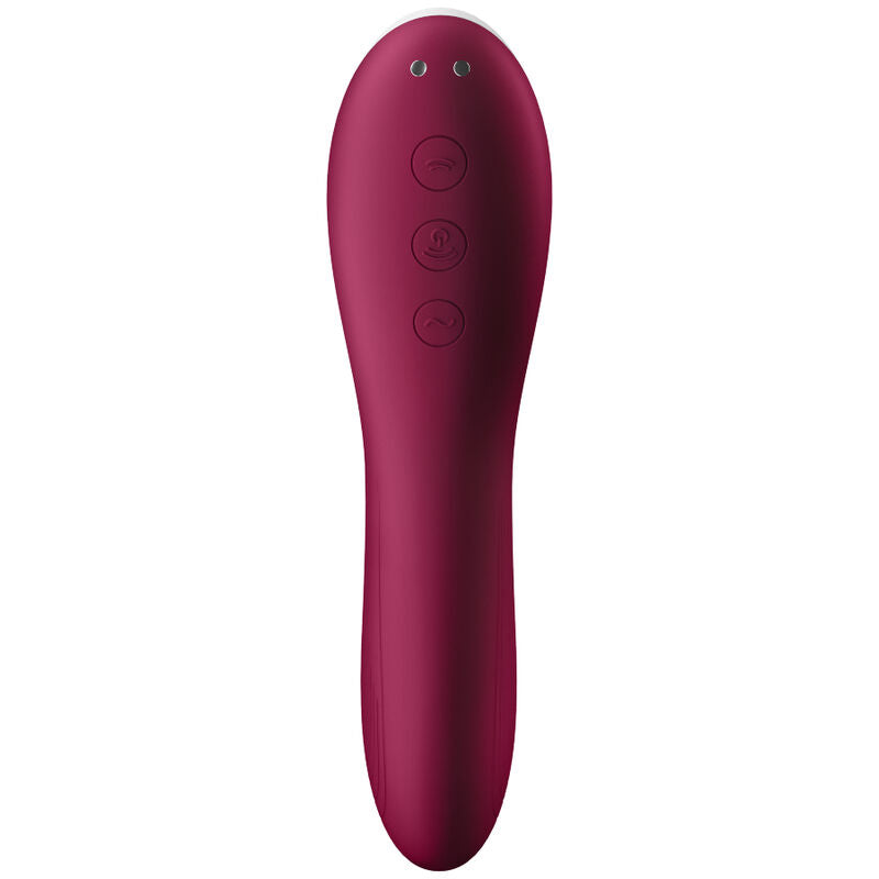 SATISFYER - VIBRATEUR IMPULSIONS AIR DUAL CRUSH - Sensualia