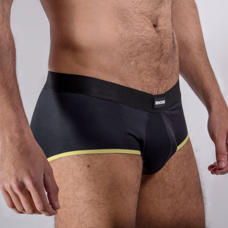 MACHO - MS24A SLIP JAUNE FONCÉ S - Sensualia