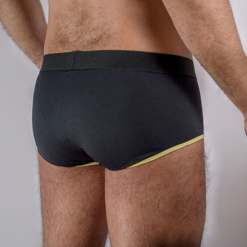MACHO - MS24A SLIP JAUNE FONCÉ S - Sensualia