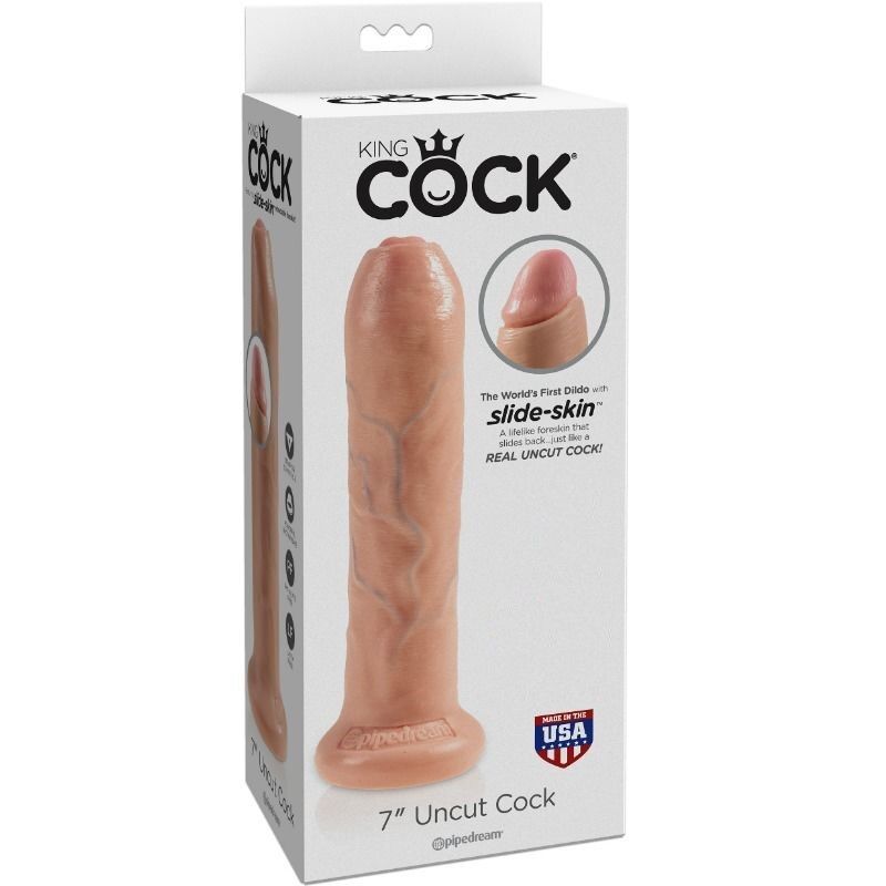 KING COCK - GODE RÉALISTE CHAIR NON COUPÉE 21 CM - Sensualia