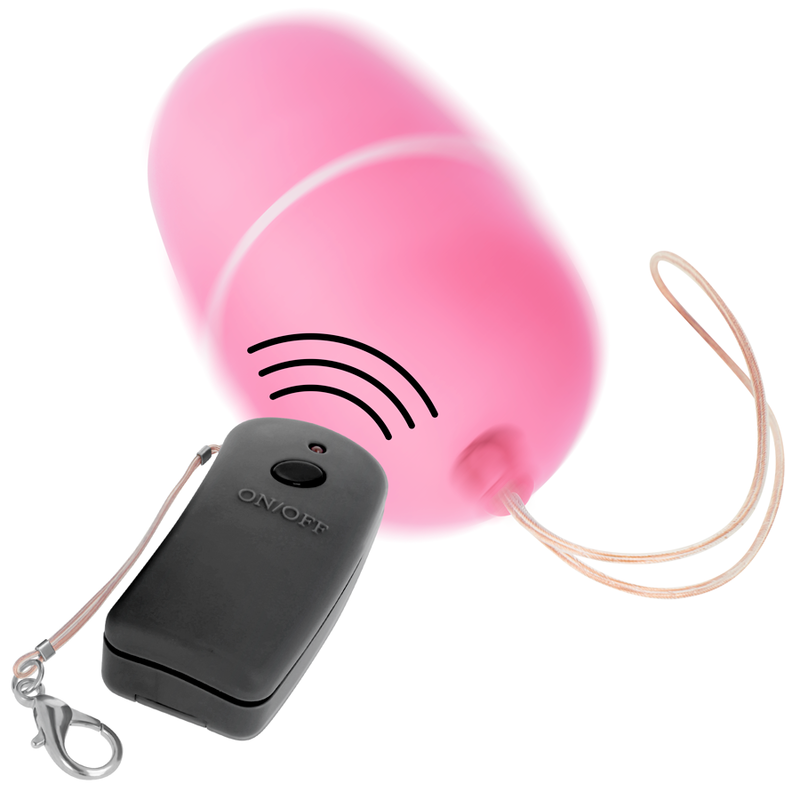ONLINE - OEUF VIBRANT AVEC TÉLÉCOMMANDE ROSE - Sensualia