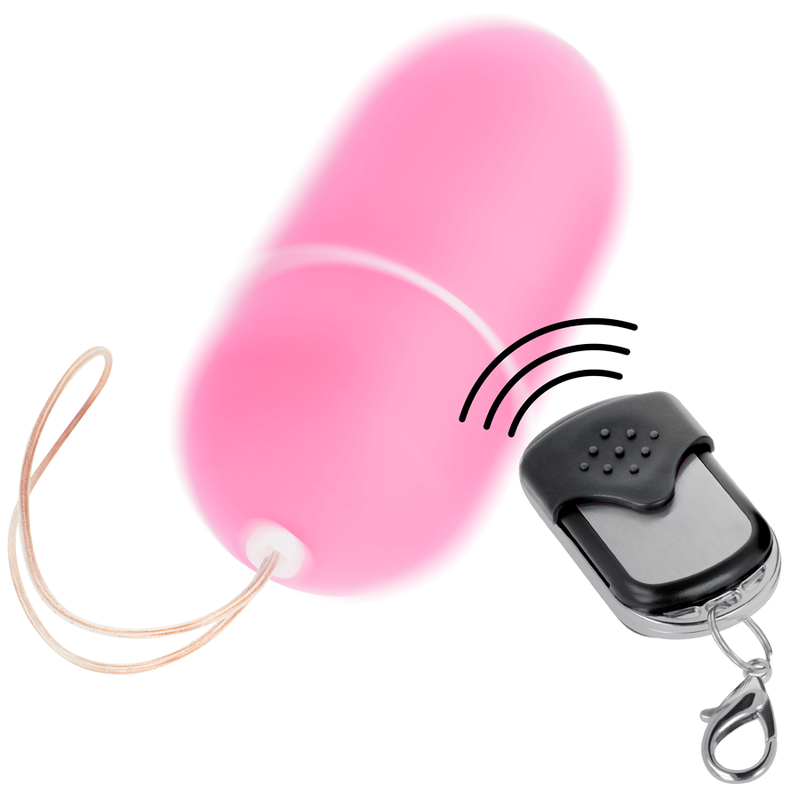 ONLINE - OEUF VIBRANT TÉLÉCOMMANDE L ROSE - Sensualia