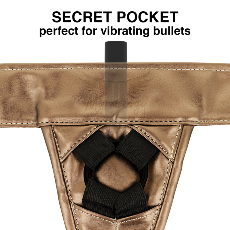 MYTHOLOGY - HARNAIS FANTAISIE HARNAIS BRONZE L/XL - Sensualia