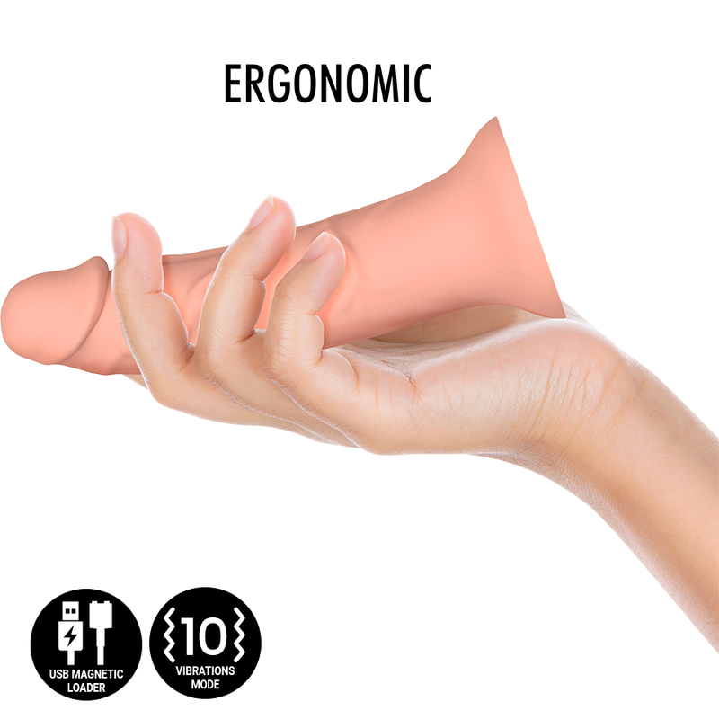 MYTHOLOGY - ASHER ORIGINAL DILDO S - VIBRATEUR COMPATIBLE AVEC LA TECHNOLOGIE SANS FIL WATCHME - Sensualia