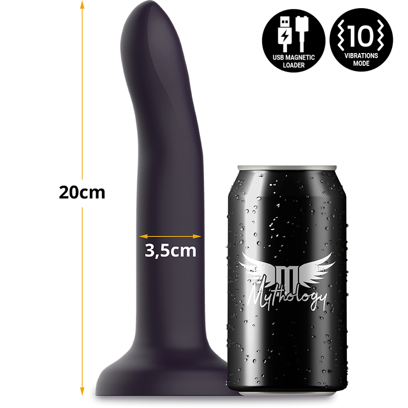 MYTHOLOGY - DUMAN MYSTIC DILDO L - VIBRATEUR COMPATIBLE AVEC LA TECHNOLOGIE SANS FIL WATCHME - Sensualia