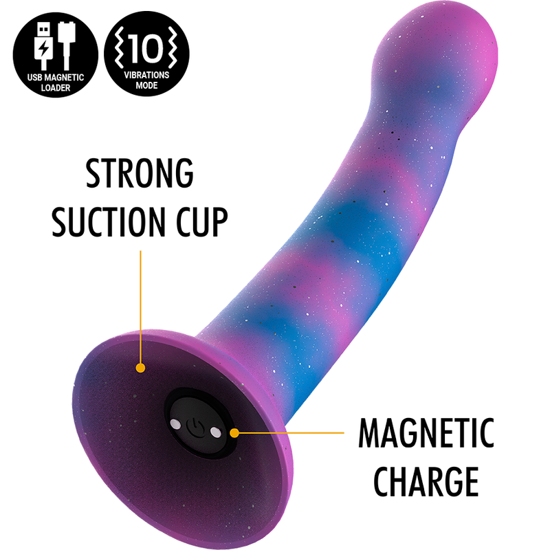 MYTHOLOGY - DION GALACTIC DILDO S - VIBRATEUR WATCHME TECHNOLOGIE SANS FIL COMPATIBLE - Sensualia