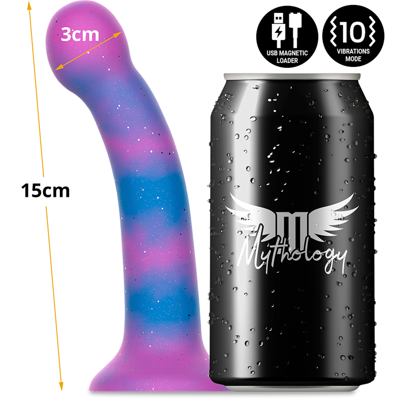 MYTHOLOGY - DION GALACTIC DILDO S - VIBRATEUR WATCHME TECHNOLOGIE SANS FIL COMPATIBLE - Sensualia