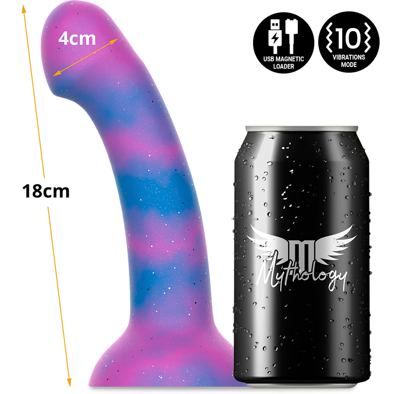 MYTHOLOGY - DION GALACTIC DILDO M - VIBRATEUR WATCHME TECHNOLOGIE SANS FIL COMPATIBLE - Sensualia