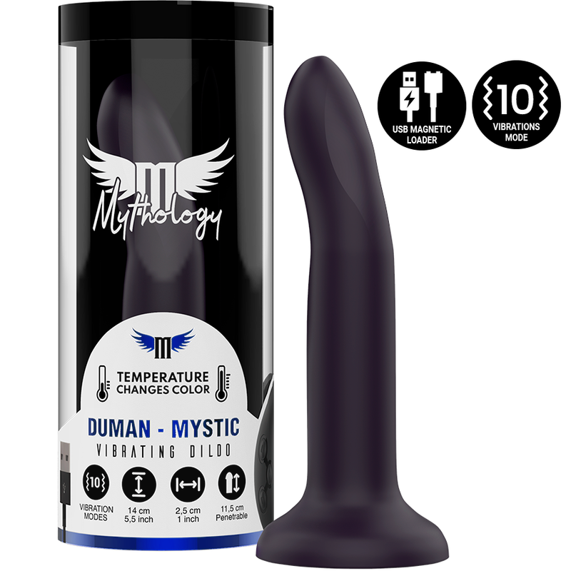 MYTHOLOGY DUMAN MYSTIC DILDO S - VIBRATEUR WATCHME TECHNOLOGIE SANS FIL COMPATIBLE - Sensualia