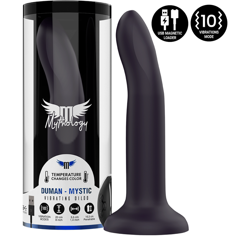 MYTHOLOGY - DUMAN MYSTIC DILDO L - VIBRATEUR COMPATIBLE AVEC LA TECHNOLOGIE SANS FIL WATCHME - Sensualia