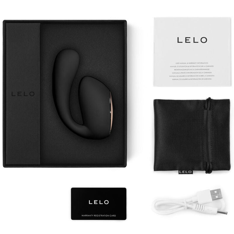 LELO - MASSEUR POUR COUPLES LELO - IDA WAVE NOIR - Sensualia