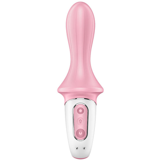 SATISFYER - AIR PUMP BOOTY 5+ VIBRATEUR ANAL GONFLABLE ROSE - Sensualia