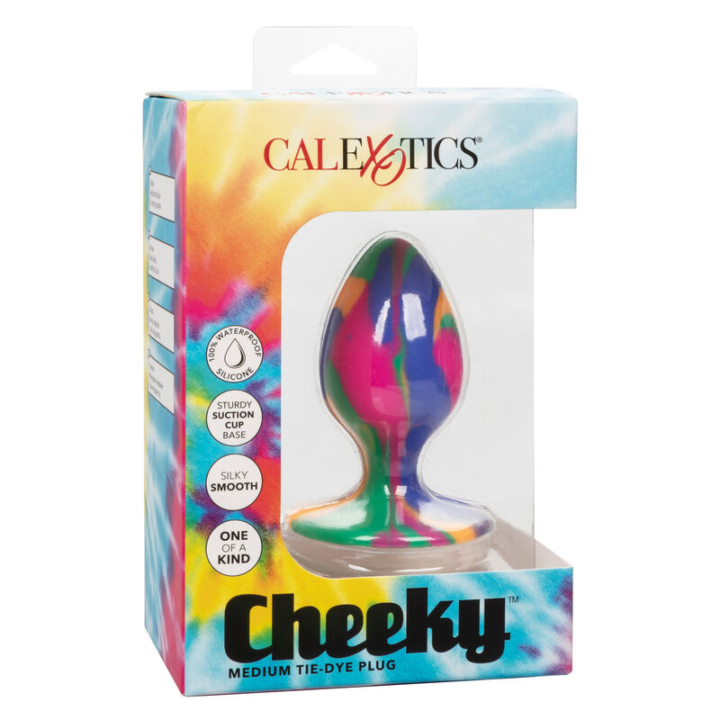 CALEXOTICS - CHEEKY MOYEN TIE-DYE PLUG ANAL - Sensualia