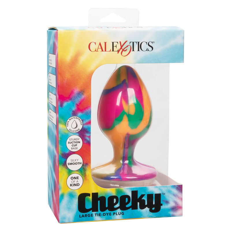 CALEXOTICS - CHEEKY GRAND PLUG ANAL TIE-DYE - Sensualia