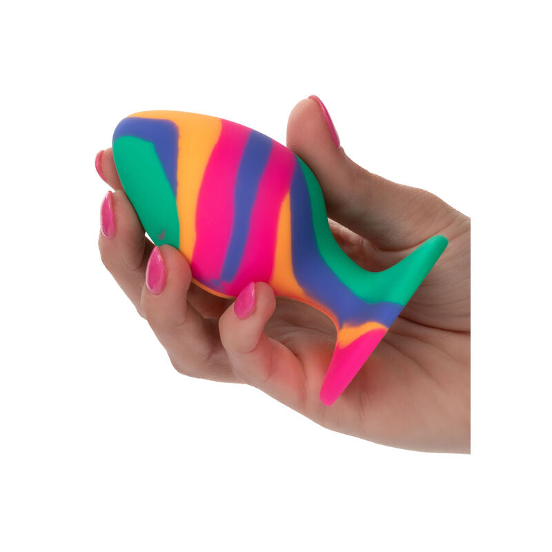 CALEXOTICS - CHEEKY GRAND PLUG ANAL TIE-DYE - Sensualia