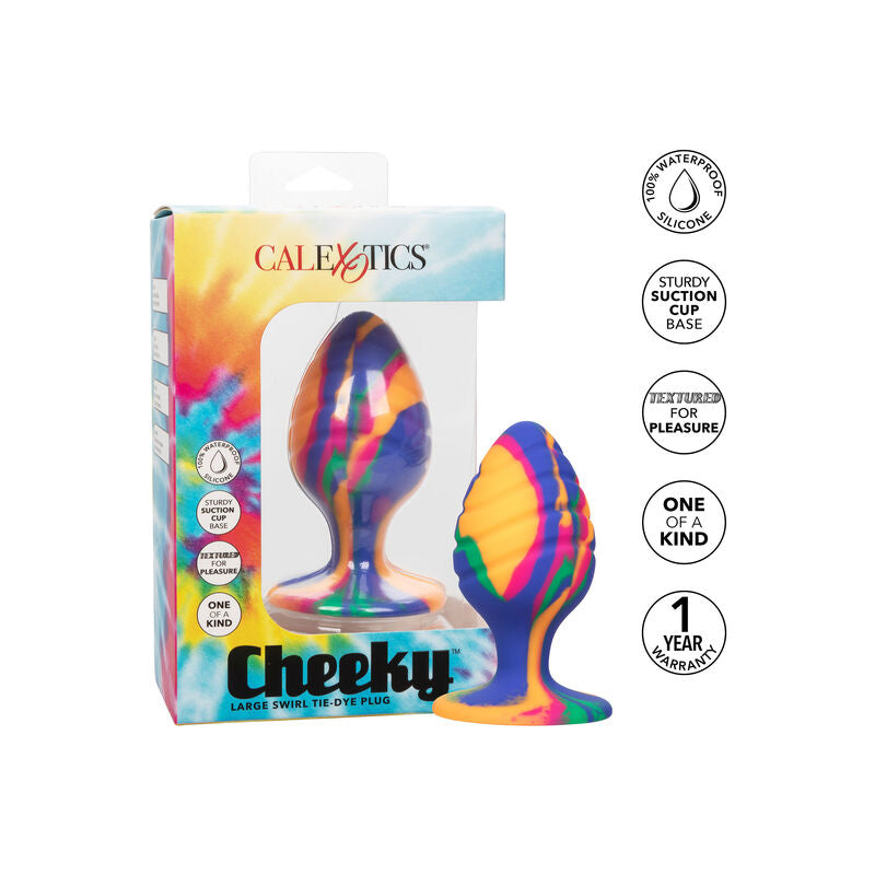 CALEXOTICS - CHEEKY GRANDE SWIRL PLUG ANAL - Sensualia