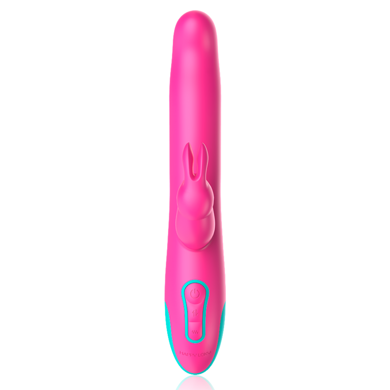 HAPPY LOKY - PLUTO LAPIN VIBRATEUR ET ROTATEUR WATCHME TECHNOLOGIE SANS FIL COMPATIBLE - Sensualia