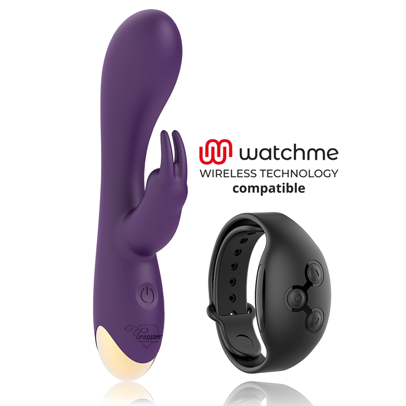 TREASURE - LAURENCE LAPIN VIBRATEUR WATCHME TECHNOLOGIE SANS FIL COMPATIBLE - Sensualia