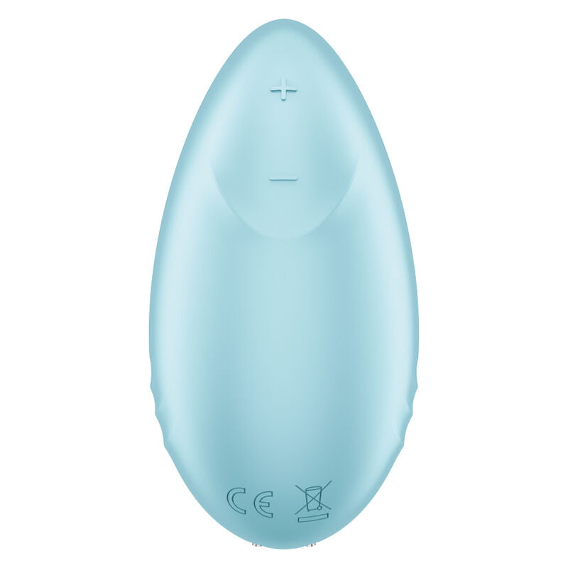 SATISFYER - VIBRATEUR POSER TROPICAL TIP BLEU - Sensualia