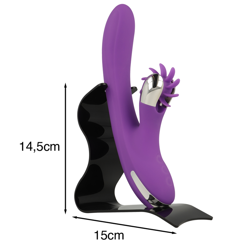 DREAMLOVE - PRÉSENTOIR EXPOSANT ACRYLIQUE NOIR GRAND 15,0 x 14,5 CM - Sensualia