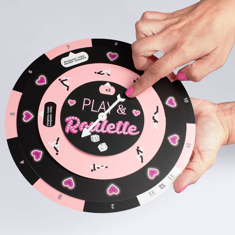 SECRETPLAY - JEU DE DÉS ET DE ROULETTE (ES/PT/EN/FR) - Sensualia
