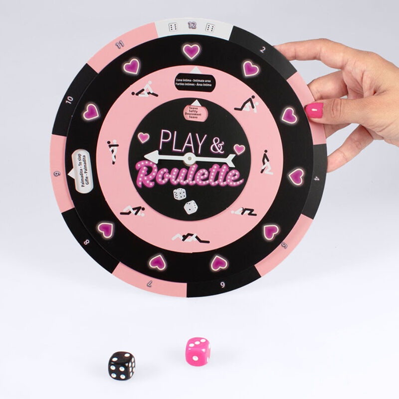 SECRETPLAY - JEU DE DÉS ET DE ROULETTE (ES/PT/EN/FR) - Sensualia