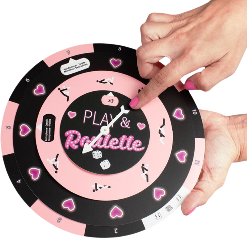 SECRETPLAY - JEU DE DÉS ET DE ROULETTE (ES/PT/EN/FR) - Sensualia