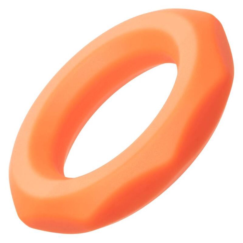 CALEXOTICS - BAGUE ALPHA SEXAGON ORANGE - Sensualia