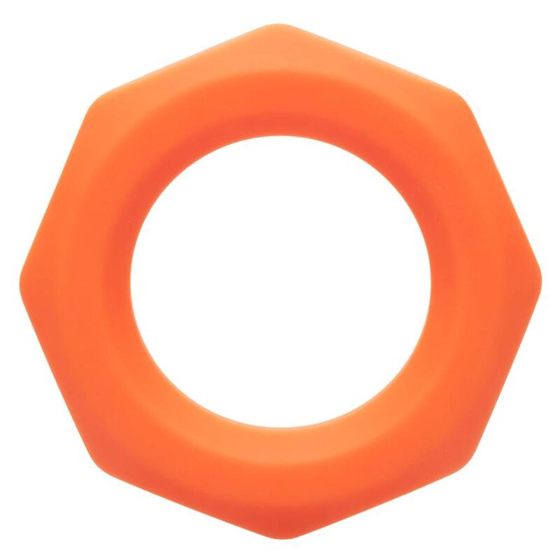 CALEXOTICS - BAGUE ALPHA SEXAGON ORANGE - Sensualia
