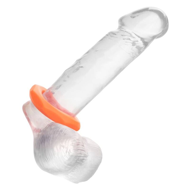 CALEXOTICS - BAGUE ALPHA SEXAGON ORANGE - Sensualia