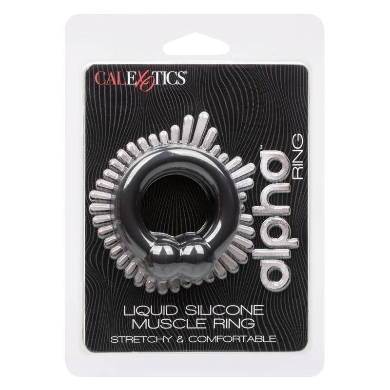 CALEXOTICS - BAGUE MUSCULAIRE ALPHA NOIR - Sensualia