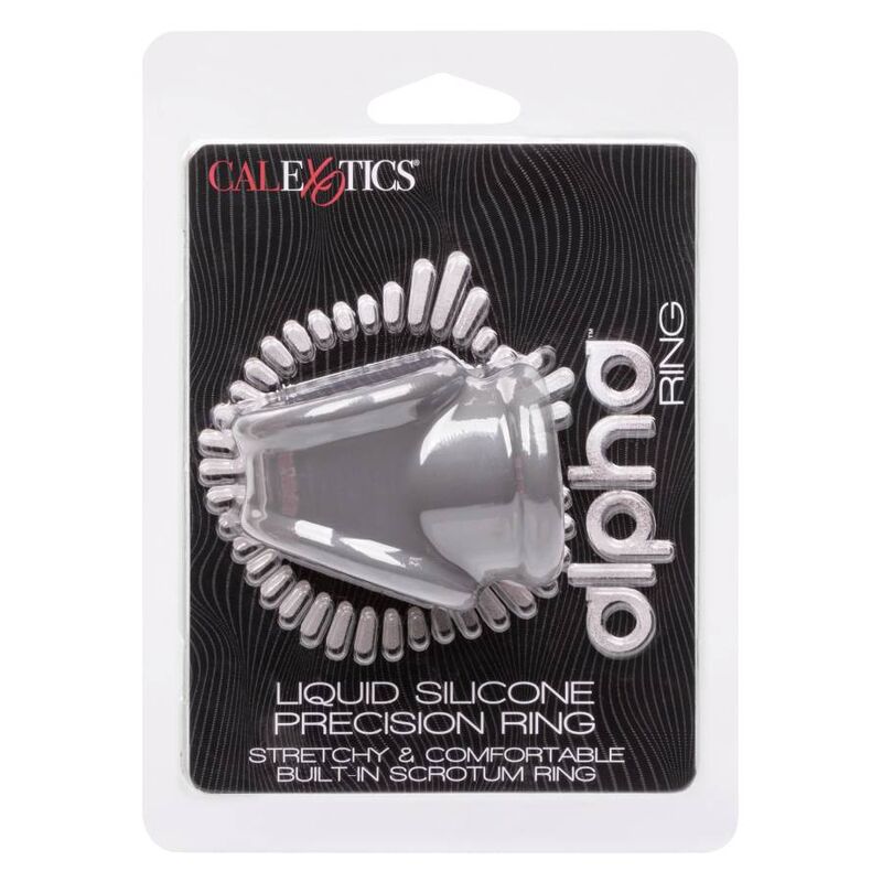 CALEXOTICS - BAGUE ALPHA PRECISION GRIS - Sensualia
