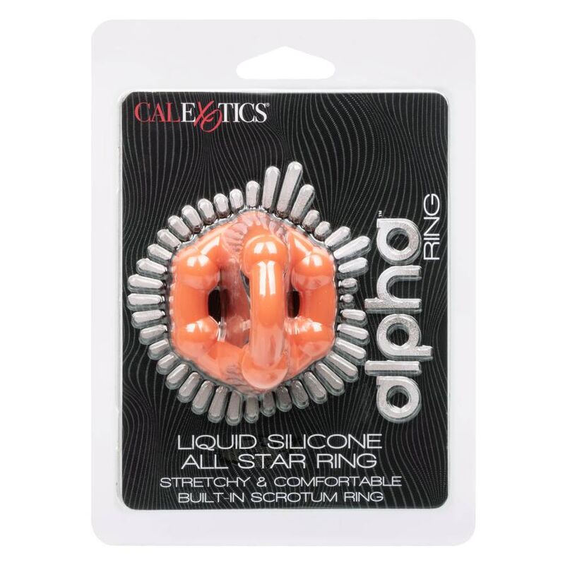 CALEXOTICS - BAGUE ALPHA ALL STAR ORANGE - Sensualia