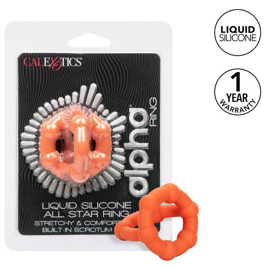 CALEXOTICS - BAGUE ALPHA ALL STAR ORANGE - Sensualia