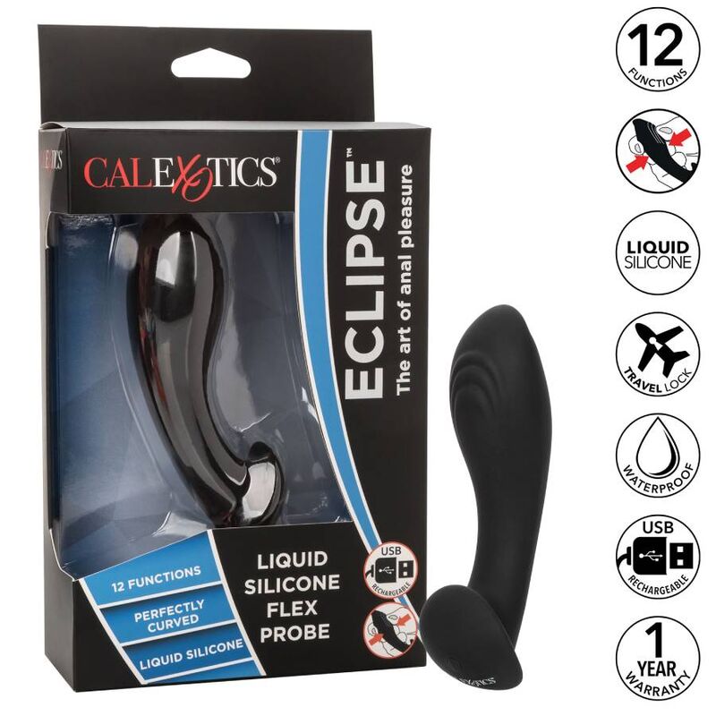 CALEXOTICS - SONDE FLEXIBLE EN SILICONE LIQUIDE - Sensualia