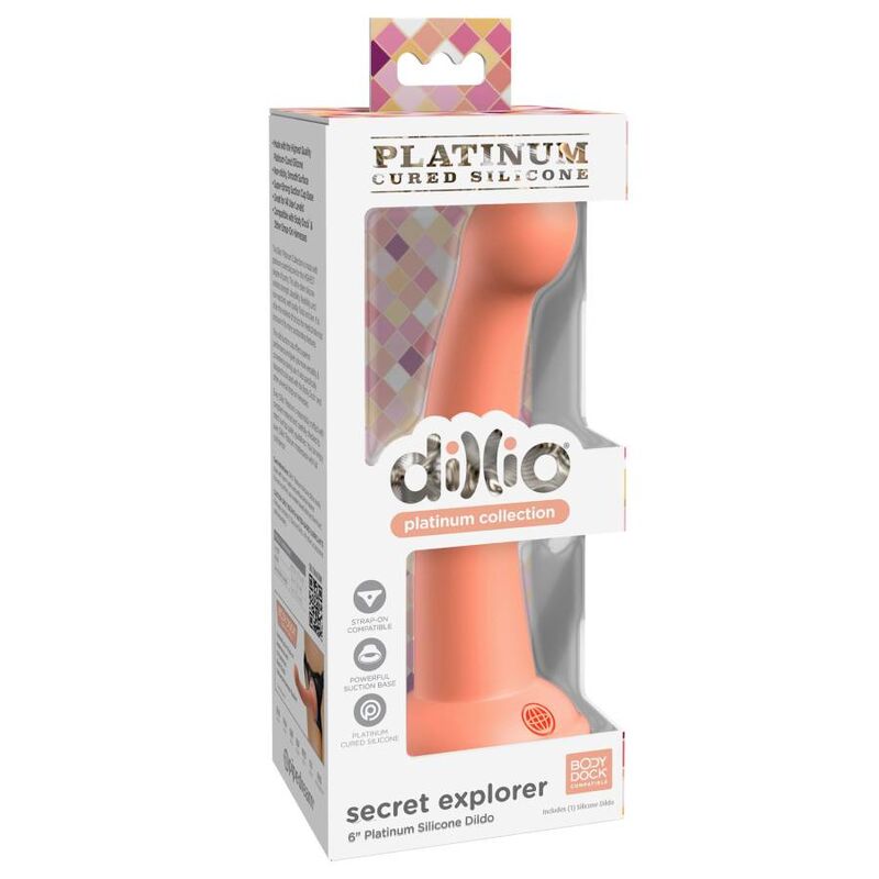 DILLIO - SECRET EXPLORER 15,24 CM ORANGE - Sensualia